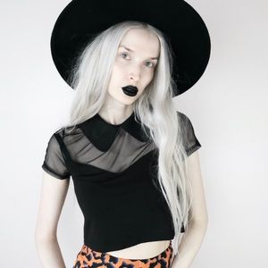 Killstar Cody Yoke Crop Top